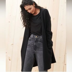 Jenni Kayne Sweater Coat - Black